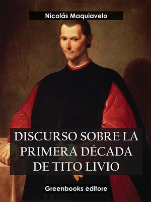 cover image of Discurso sobre la primera década de Tito Livio